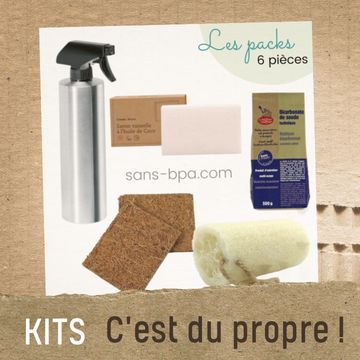 kits box découverte économique ménager entretien maison naturelle bio